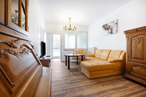 Apartment 1, seating area