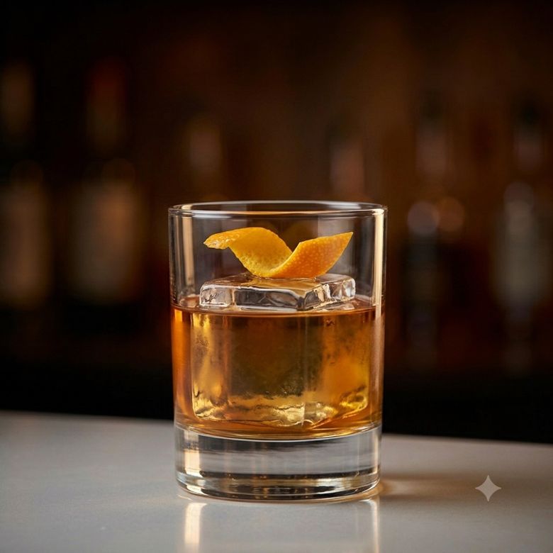 Old Fashioned B cocktail