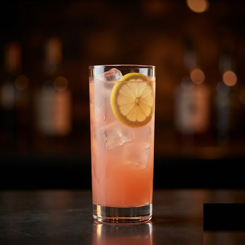 Pink Schwede cocktail