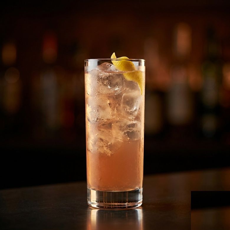 Rooibos Collins cocktail