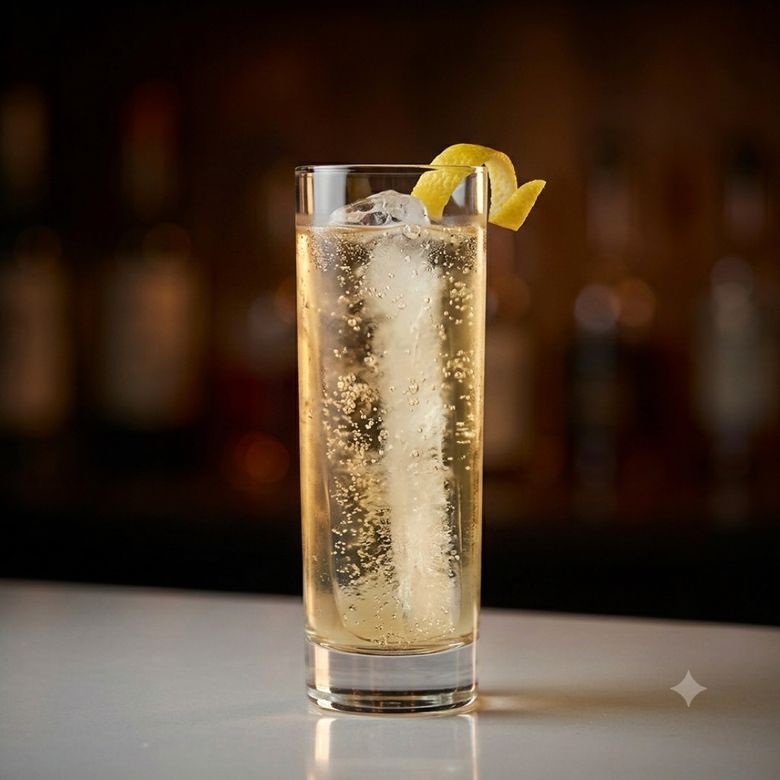 B Whisky Highball cocktail