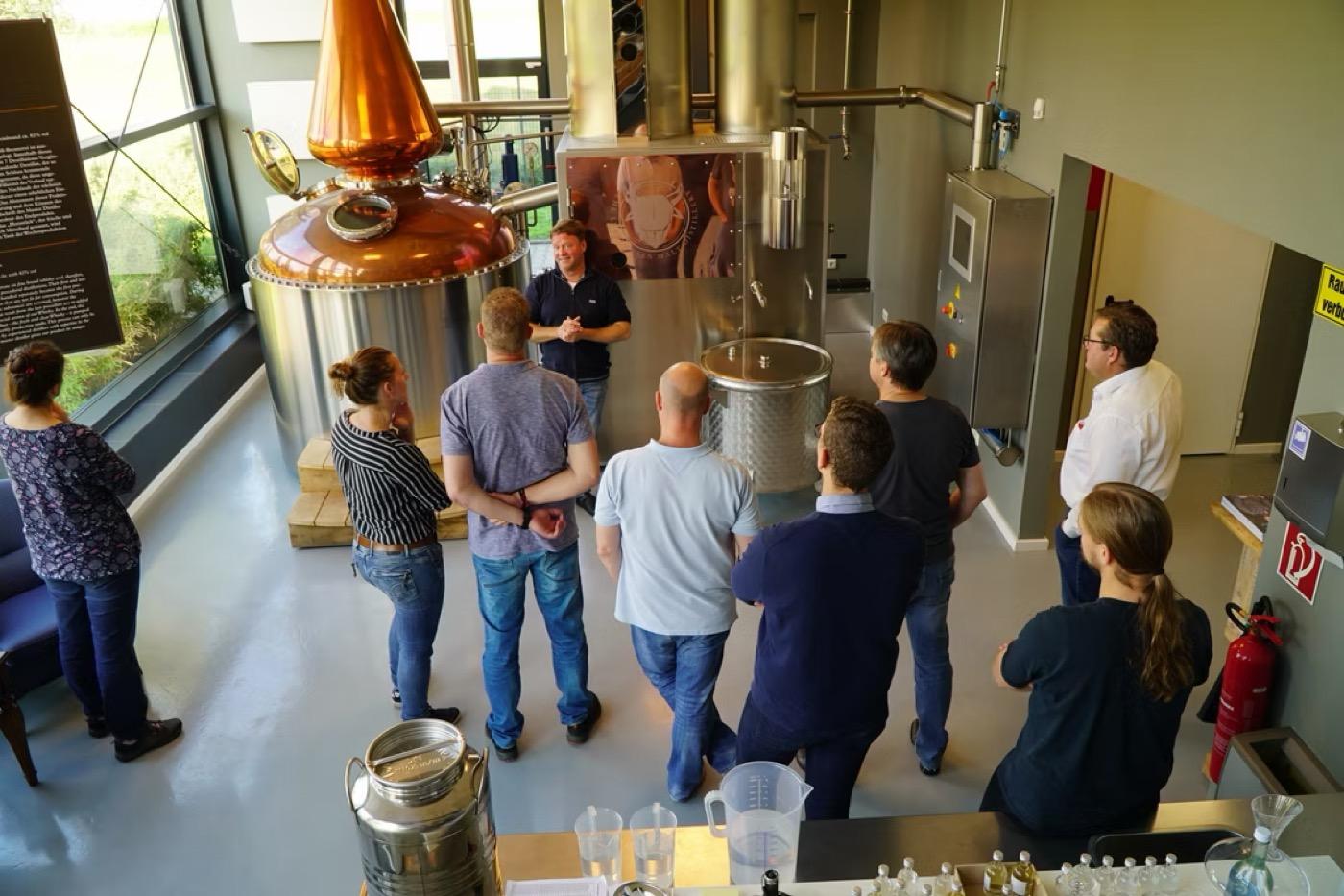The Lübbehusen Malt Destill in Emstek, Germany, a distillery set up by Blomendahl