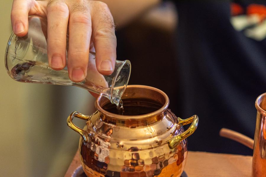 Distilling your own gin at the B Academy Gin Masterclass