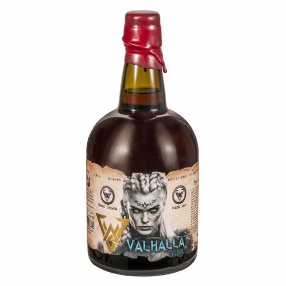 Valhalla Elixir bottle, the Viking Shot